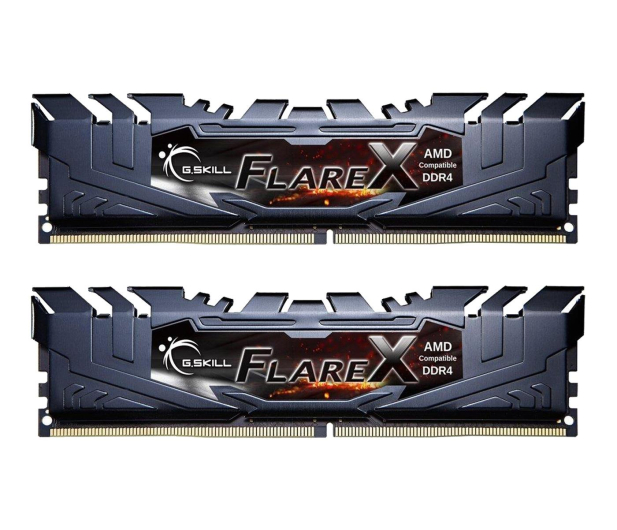 G.SKILL DDR4 32GB (2x16GB) FlareX AMD 3200MHz CL16 XMP2 F4-3200C16D-32GFX - 544077 - zdjęcie